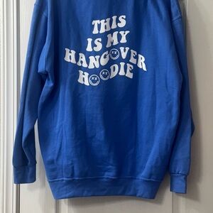 Blue Hangover Hoodie